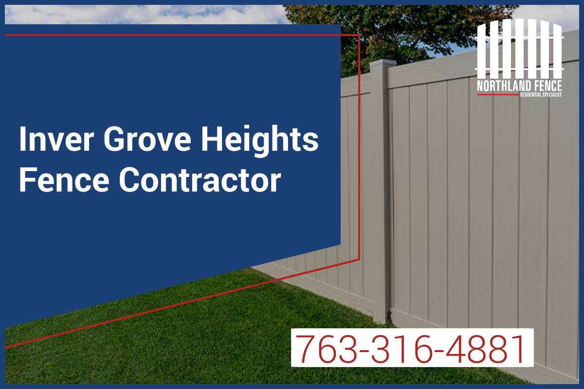 Inner Grove Heights Fence Installation